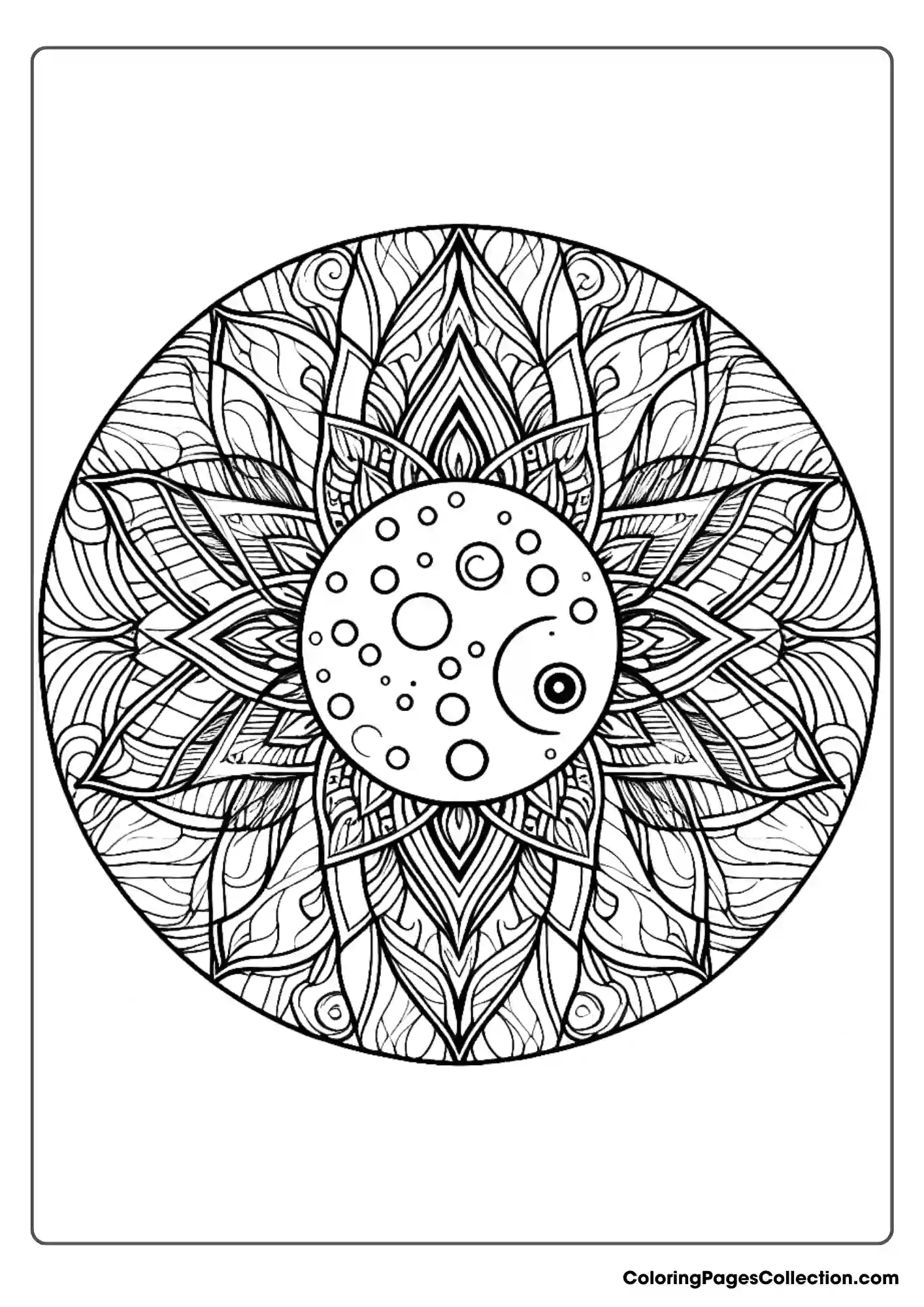 Therapeutic Coloring Page