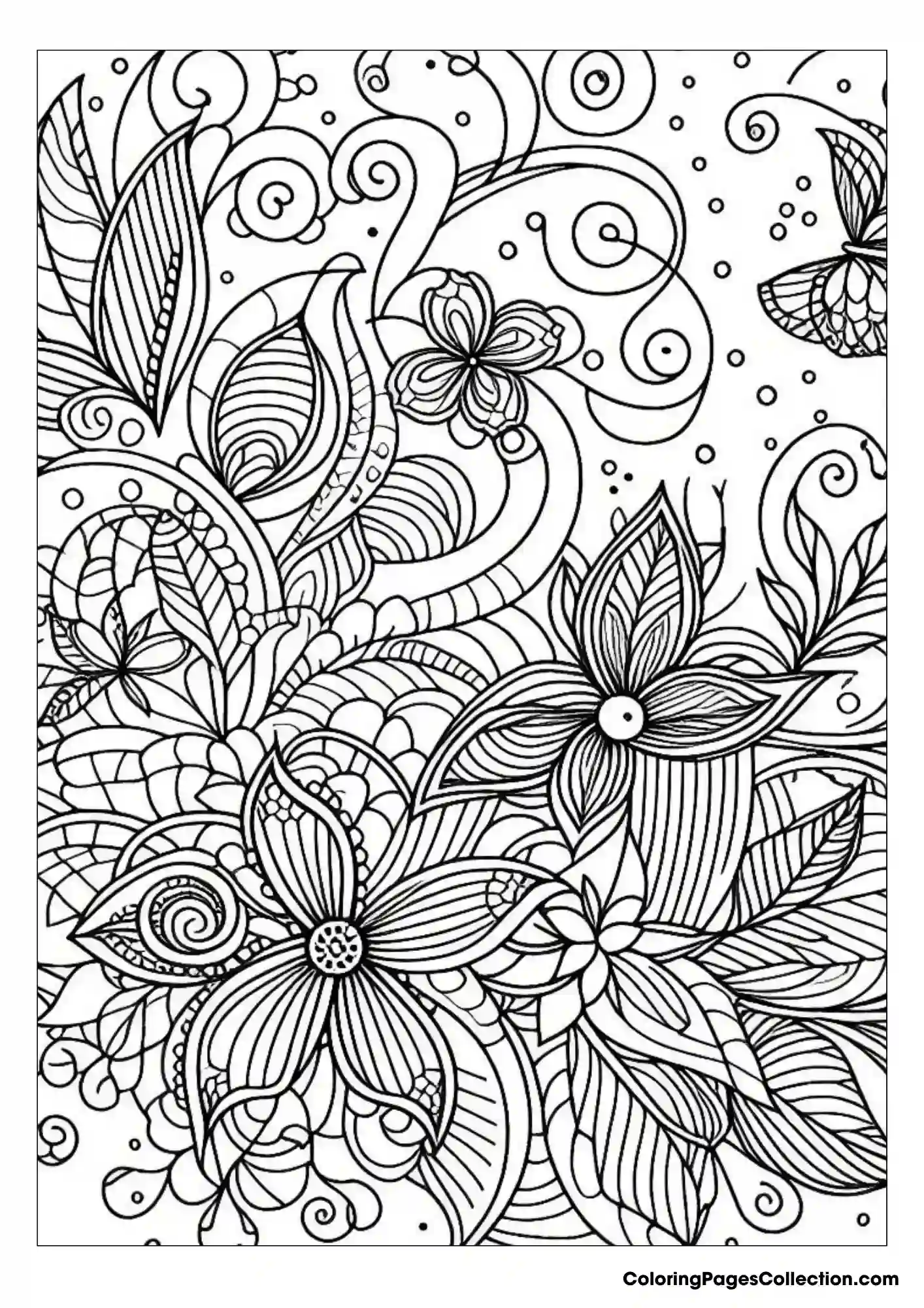 Therapeutic Coloring Page