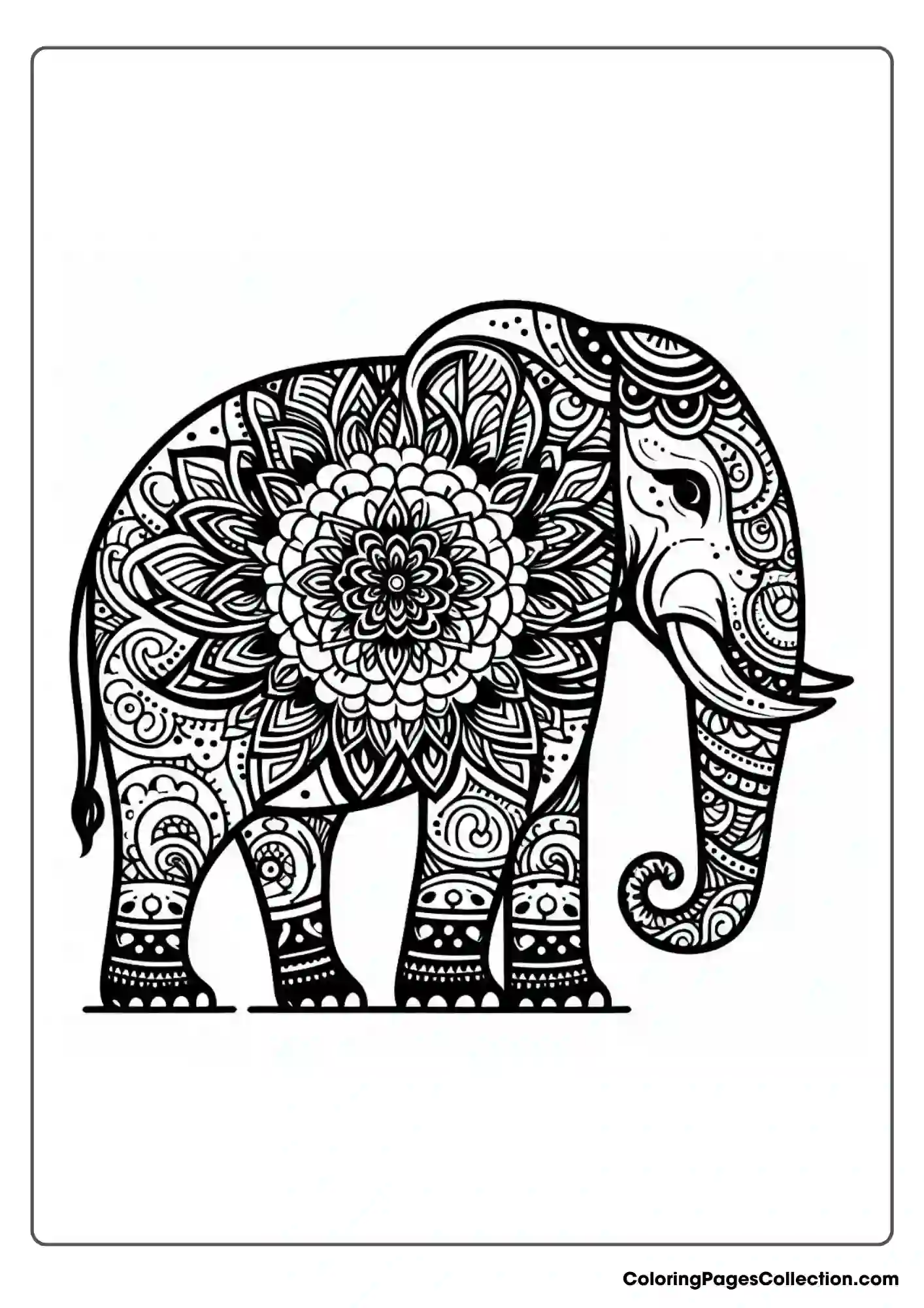 Therapeutic Coloring Page