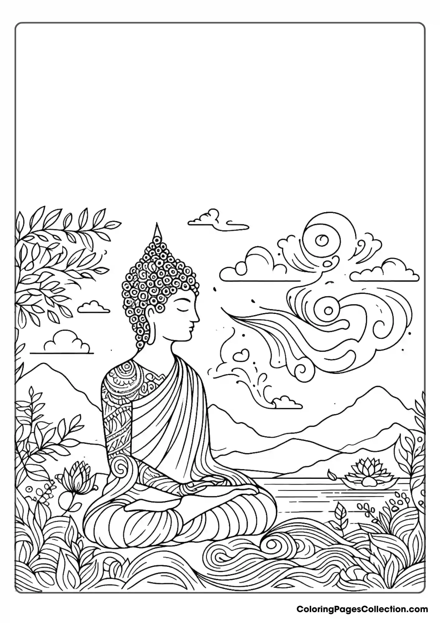 Therapeutic Coloring Page