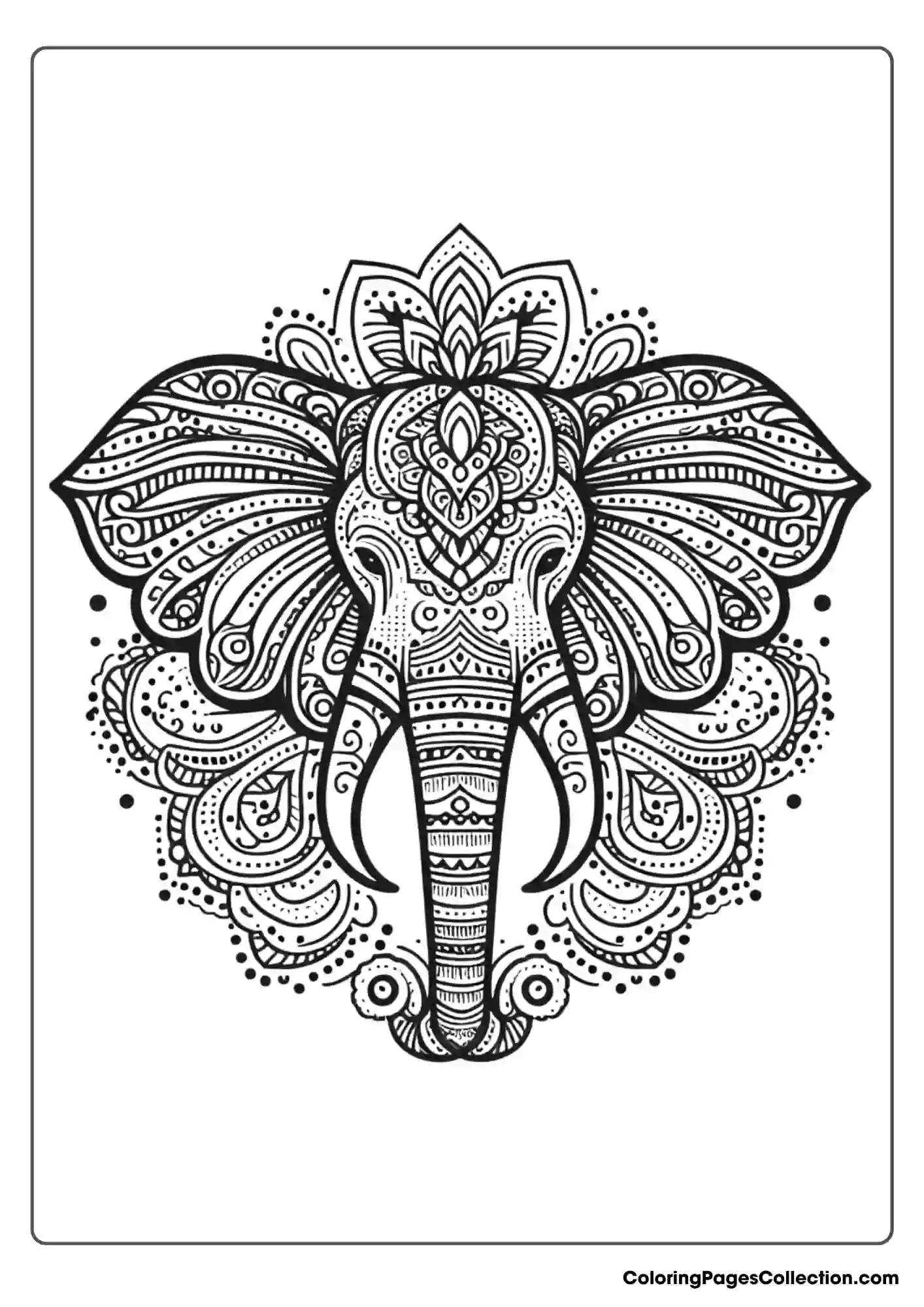 Therapeutic Coloring Page