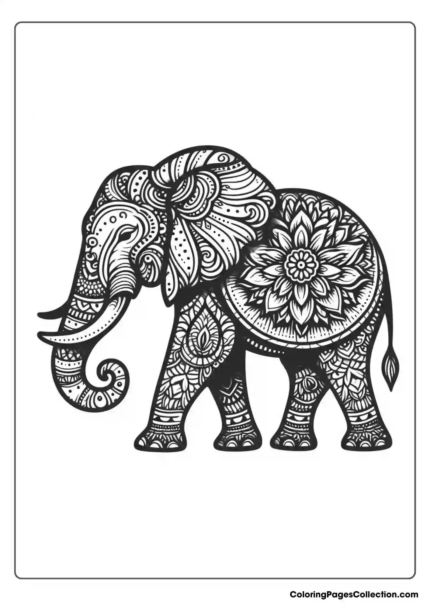 Therapeutic Coloring Page