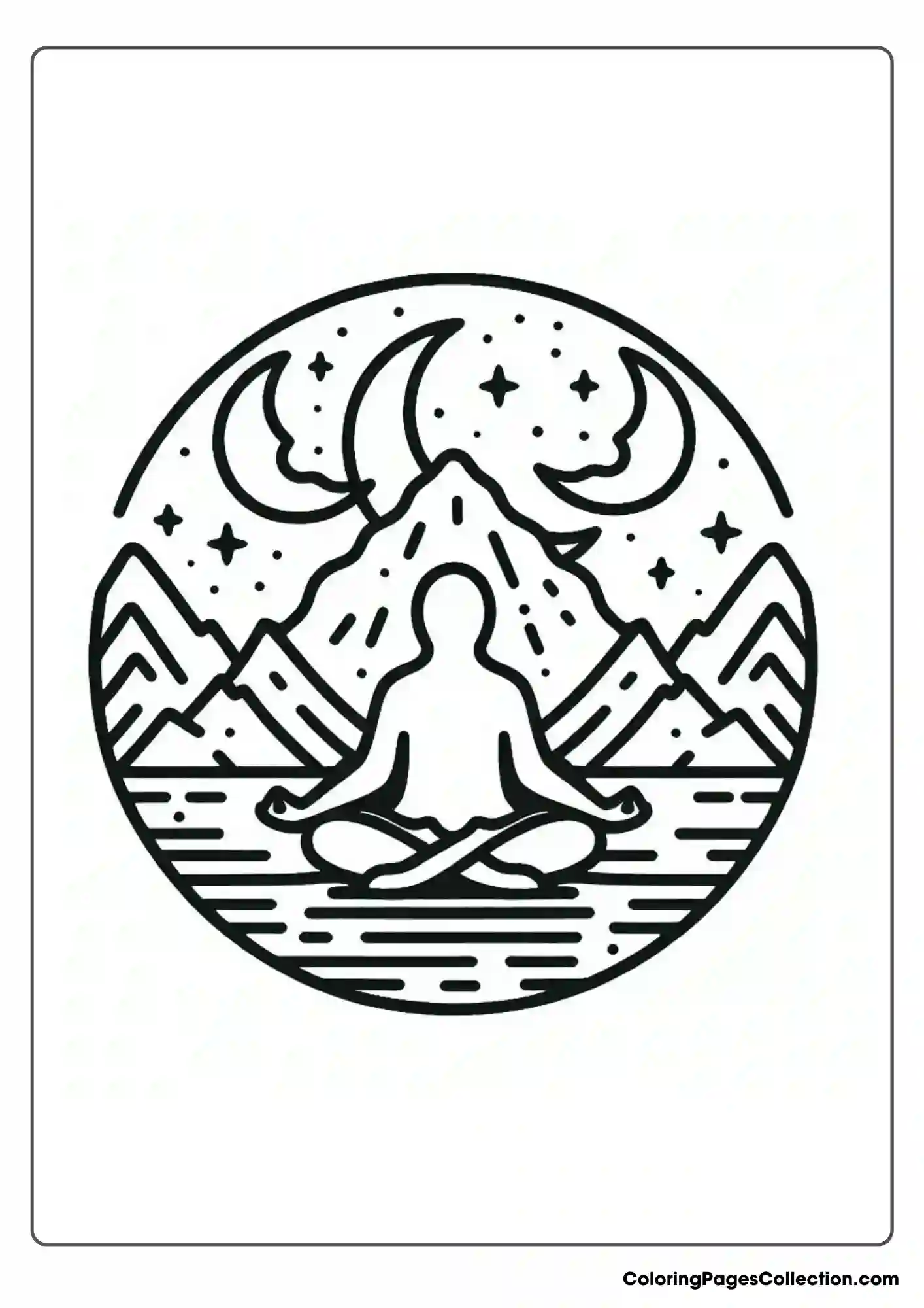 Therapeutic Coloring Page