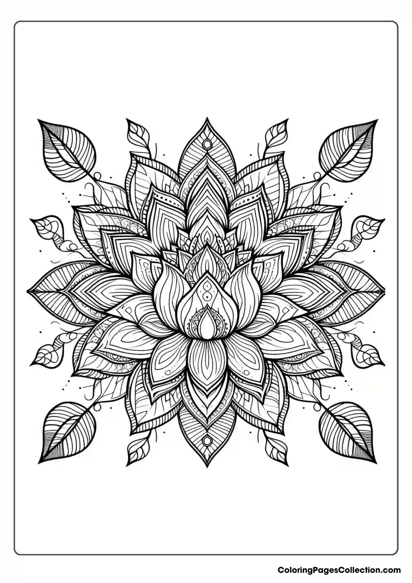 Therapeutic Coloring Page