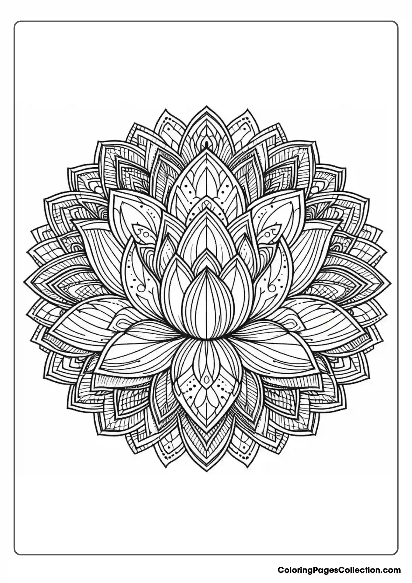 Therapeutic Coloring Page