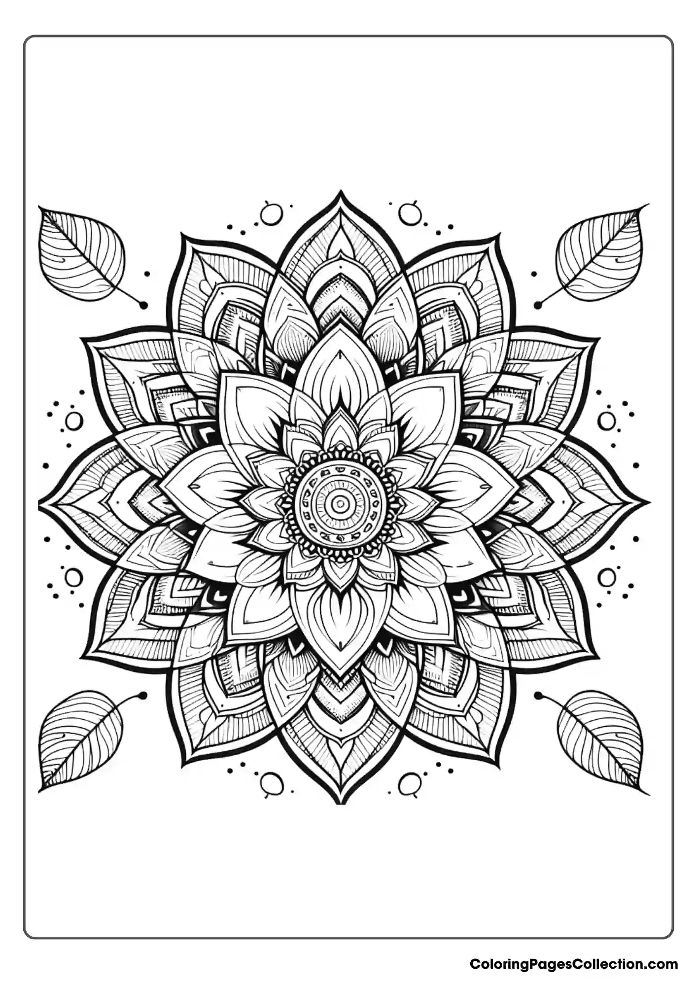 Therapeutic Coloring Page