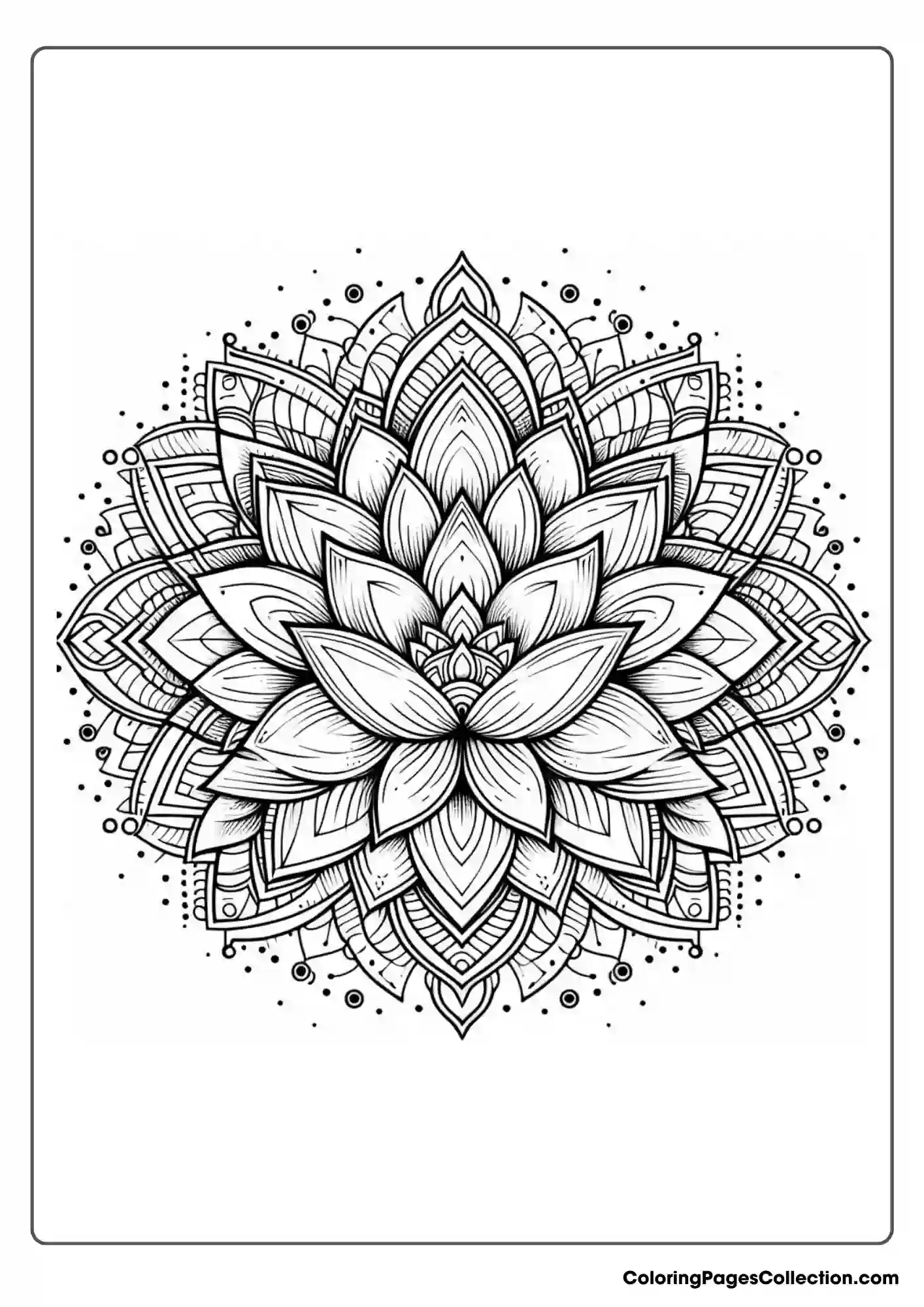 Therapeutic Coloring Page