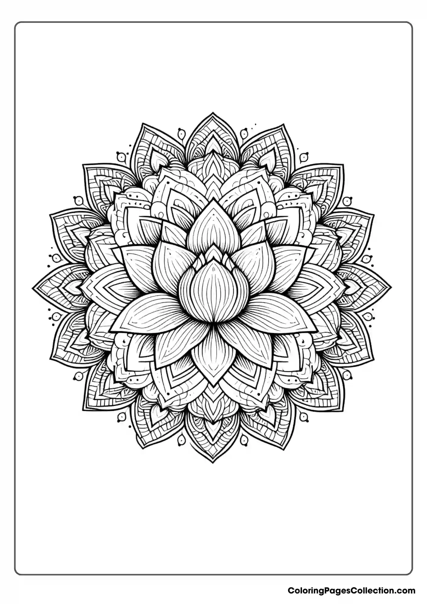 Therapeutic Coloring Page