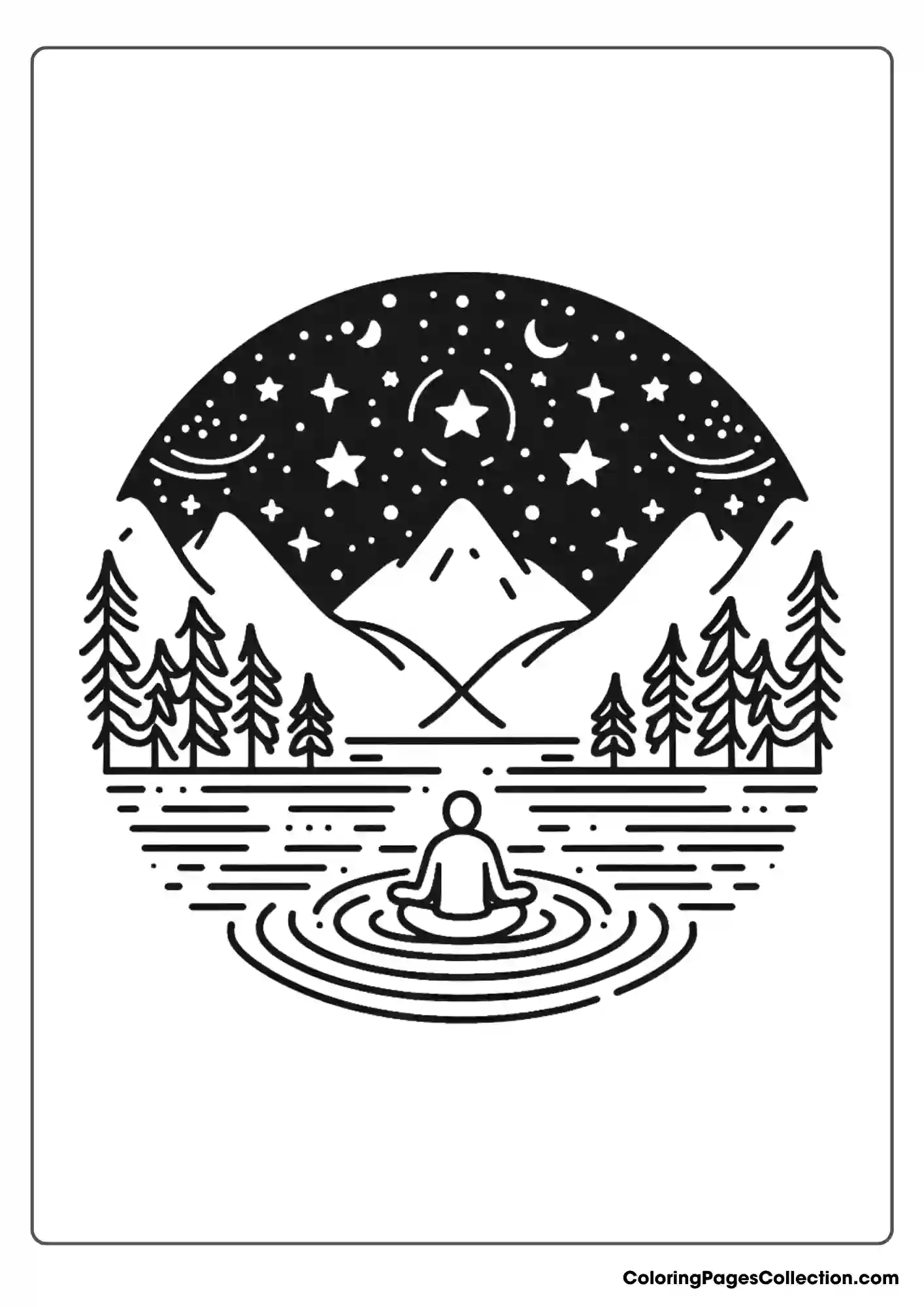 Therapeutic Coloring Page