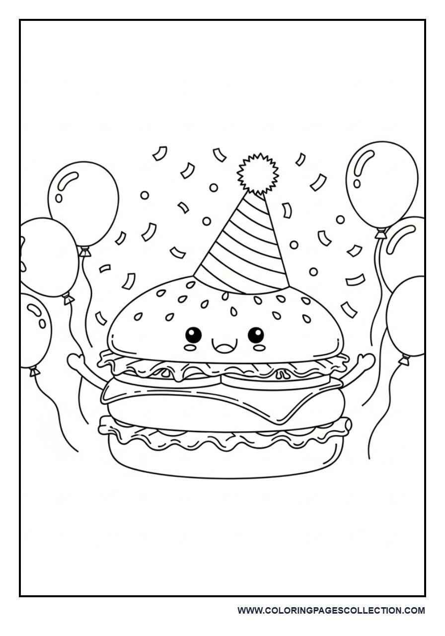 Birthday Party Burger
