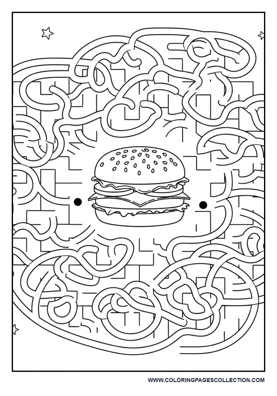 Burger Maze