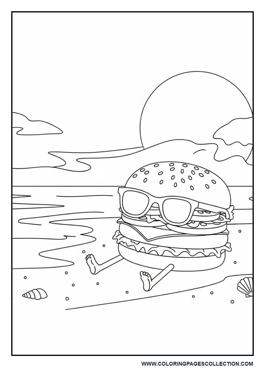 Summer Beach Burger
