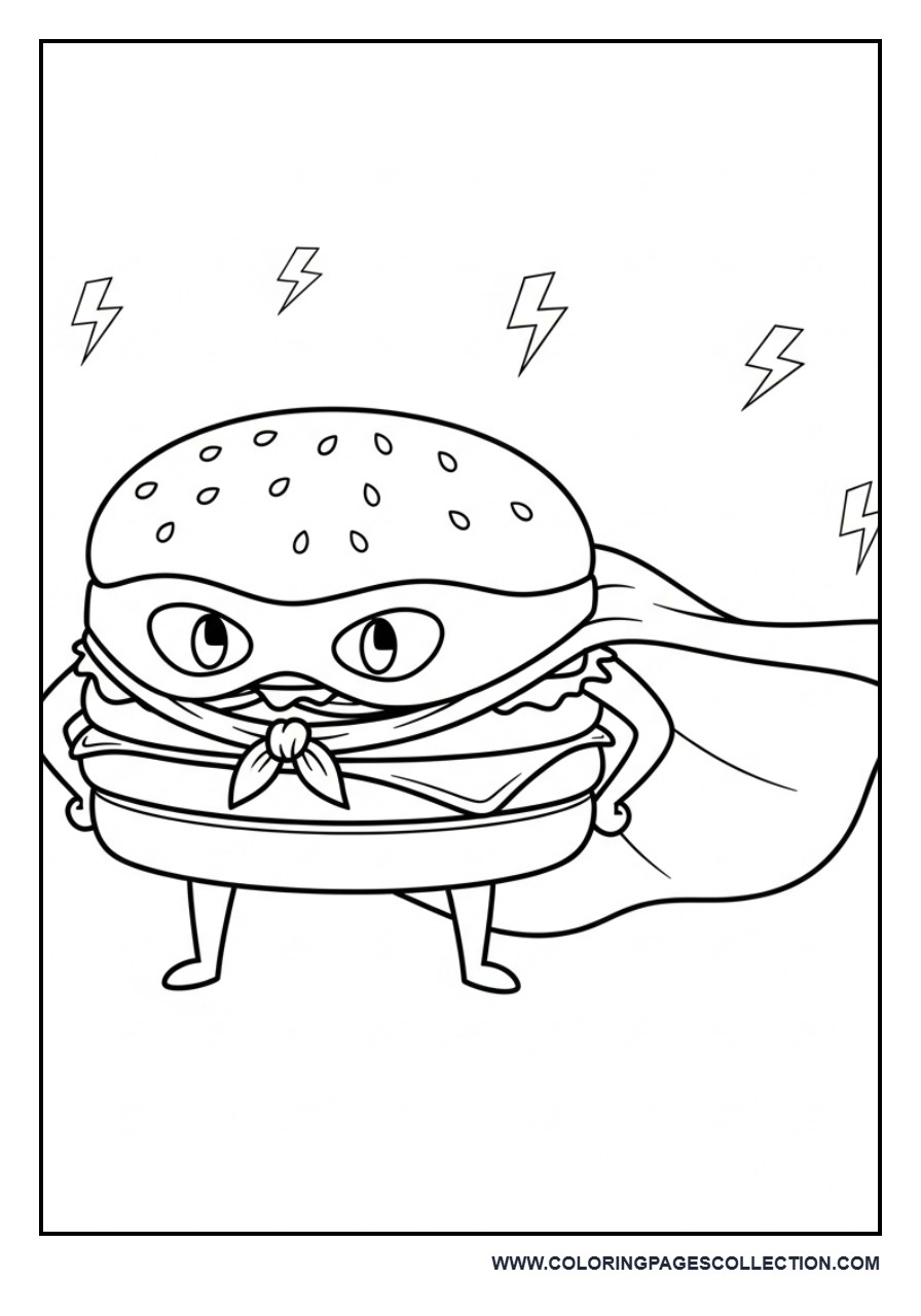 Superhero Burger