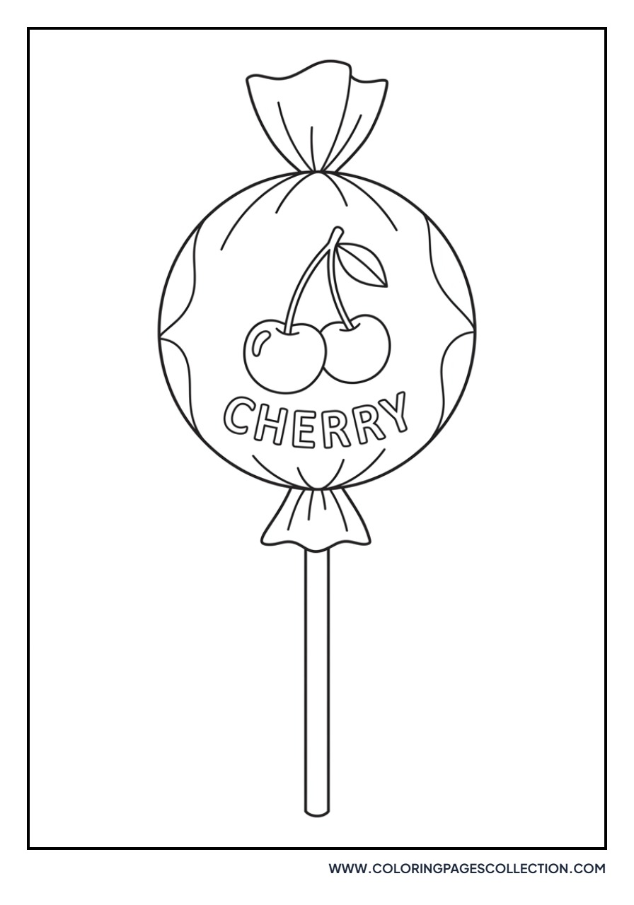 Cherry Lollipop