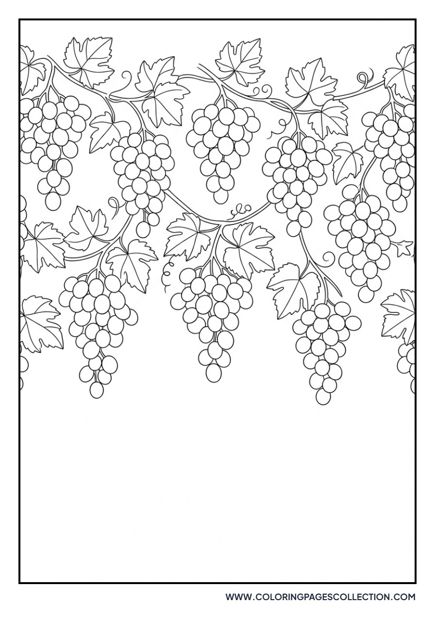 Hanging Grapevines Pattern