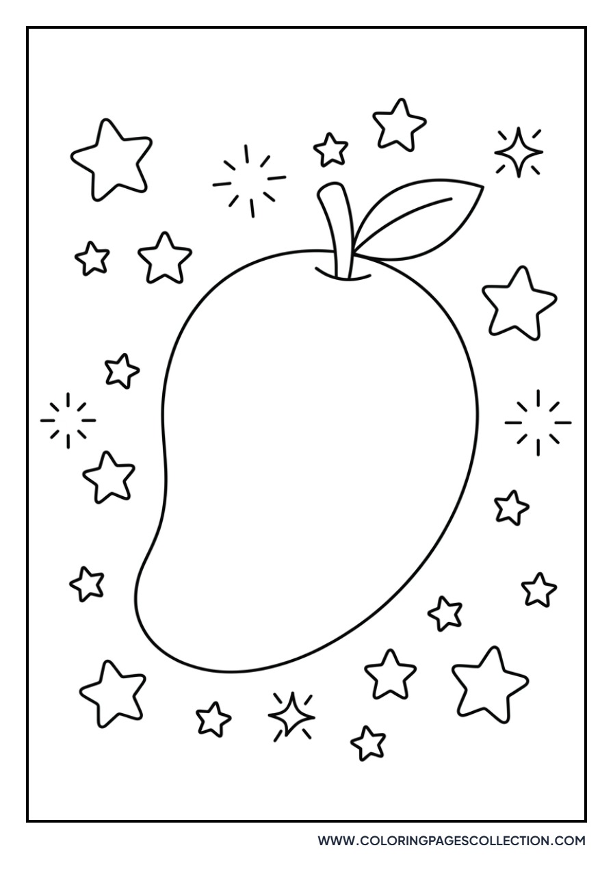 Mango with Sparkles
