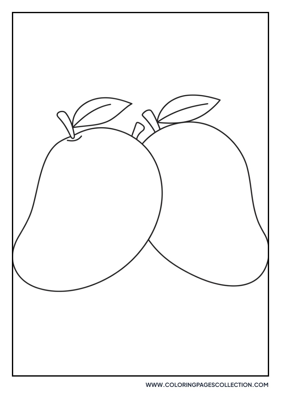 Pair of Tropical Mangoes
