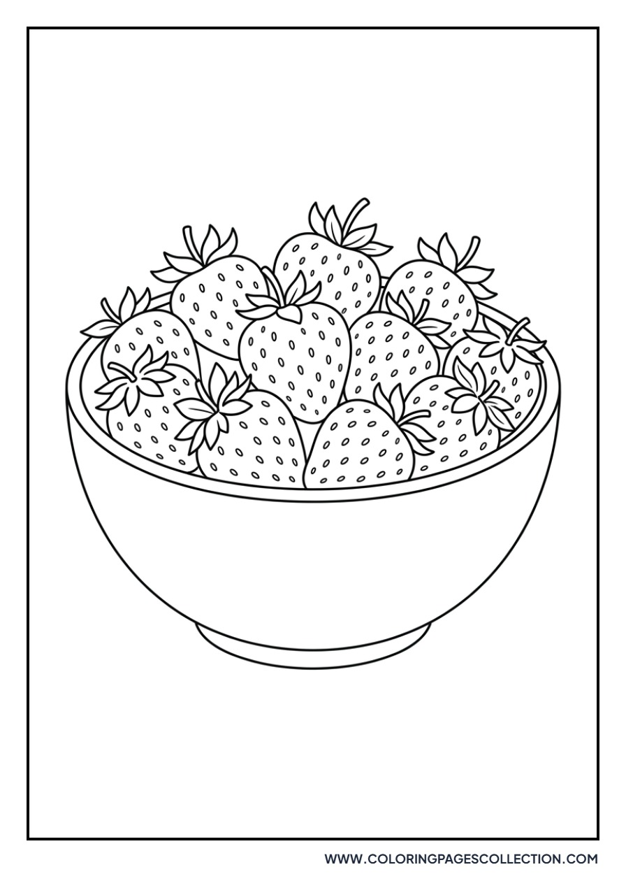 Bowl of Strawberries