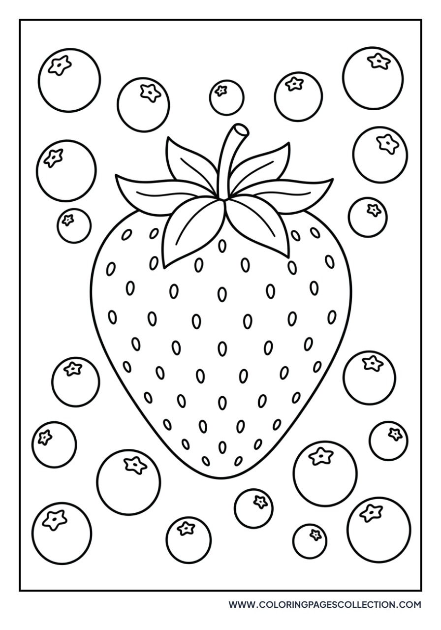 Strawberry and Blueberries Mix