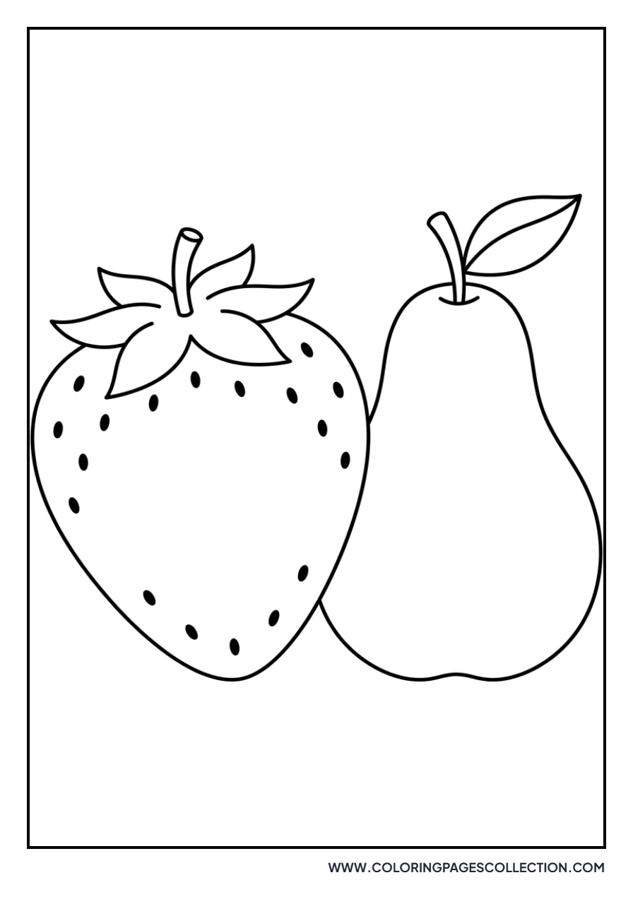 Strawberry and Pear