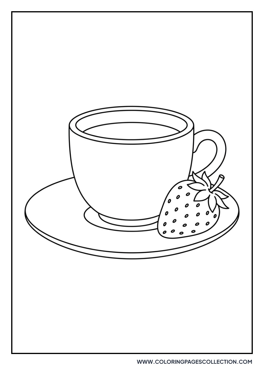 Strawberry and Teacup