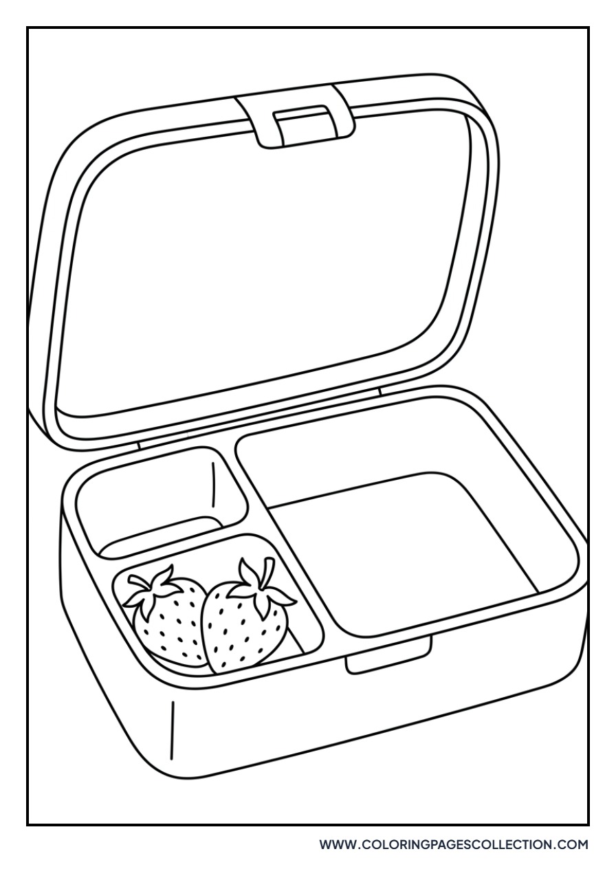 Strawberry in a Lunchbox