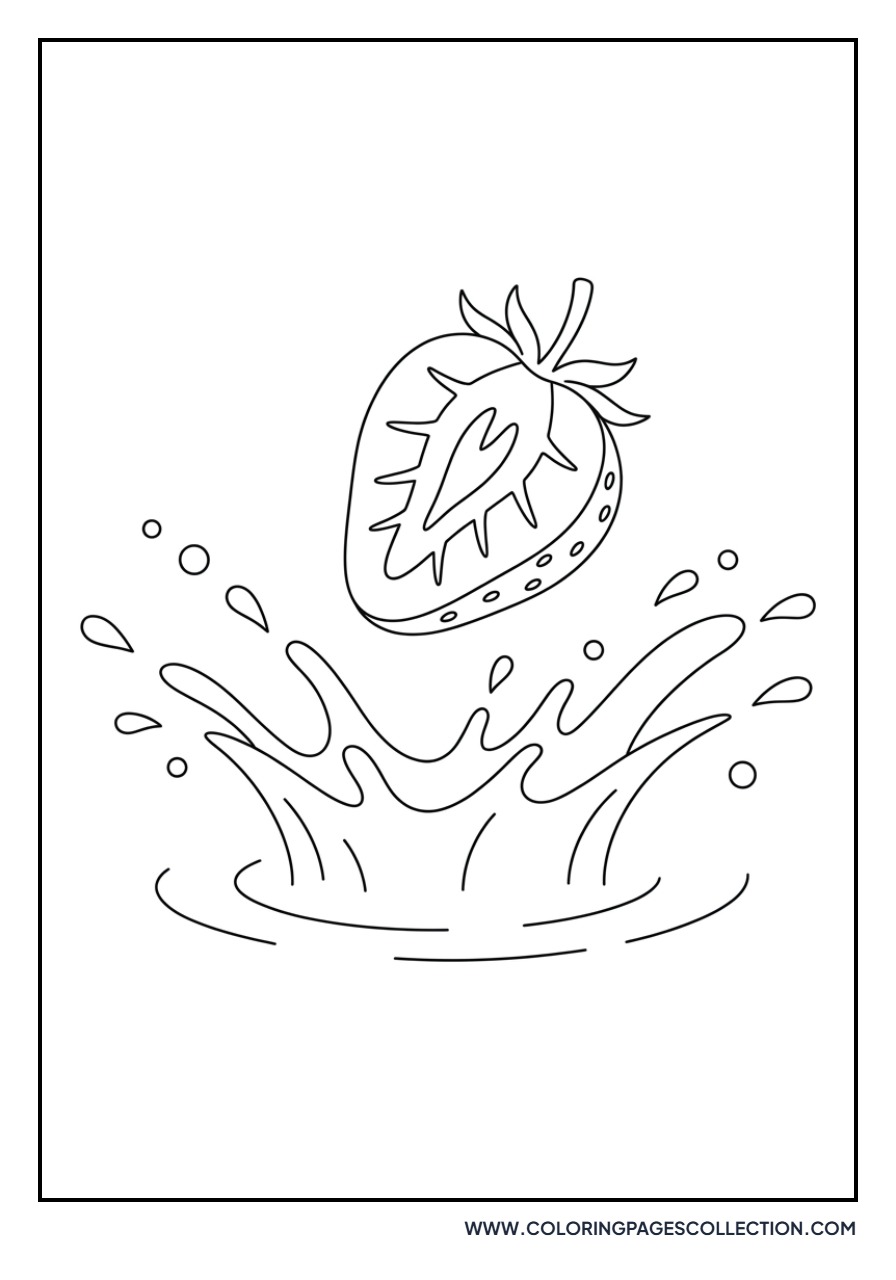 Strawberry Slice and Splash