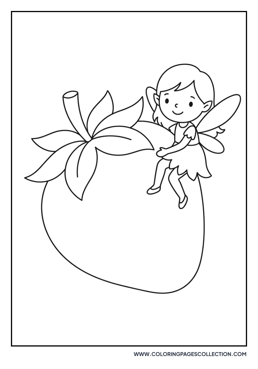Tiny Strawberry Fairies