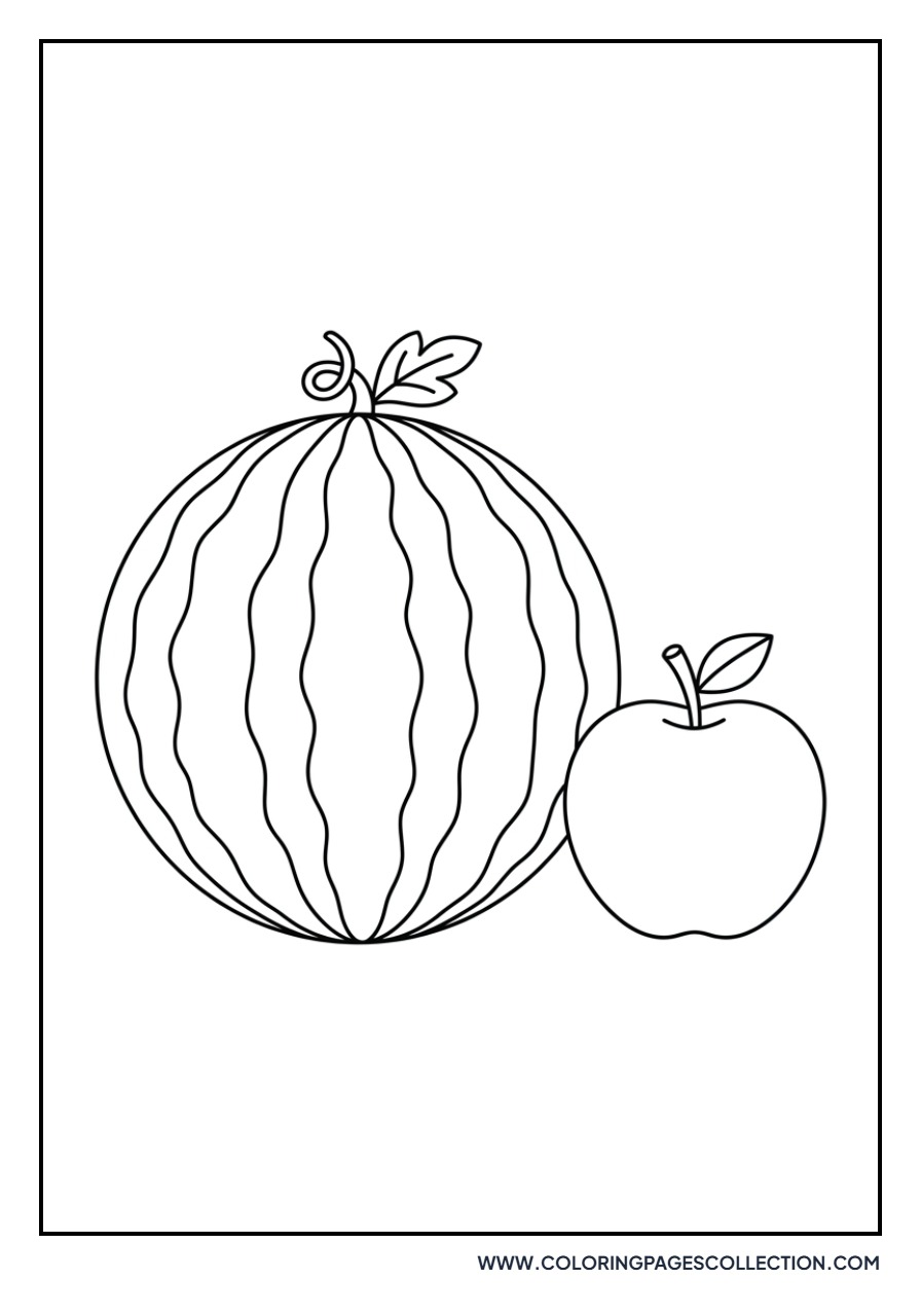Watermelon and Apple Duo
