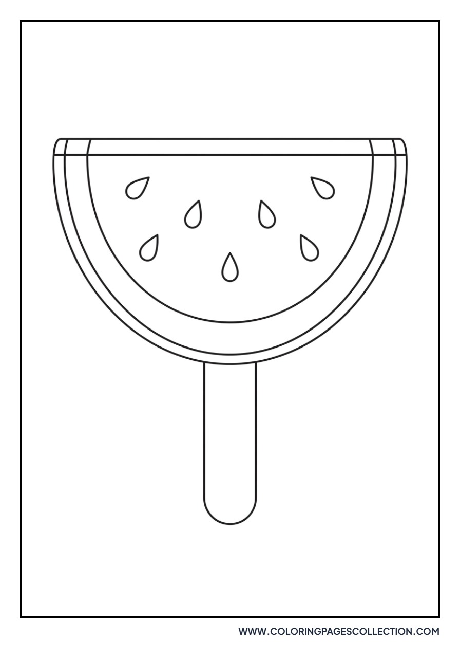 Watermelon Popsicle
