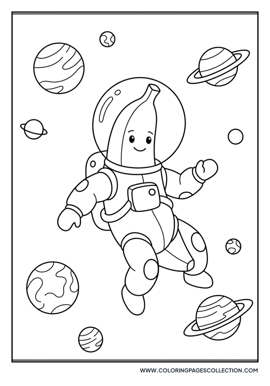 Banana Astronaut