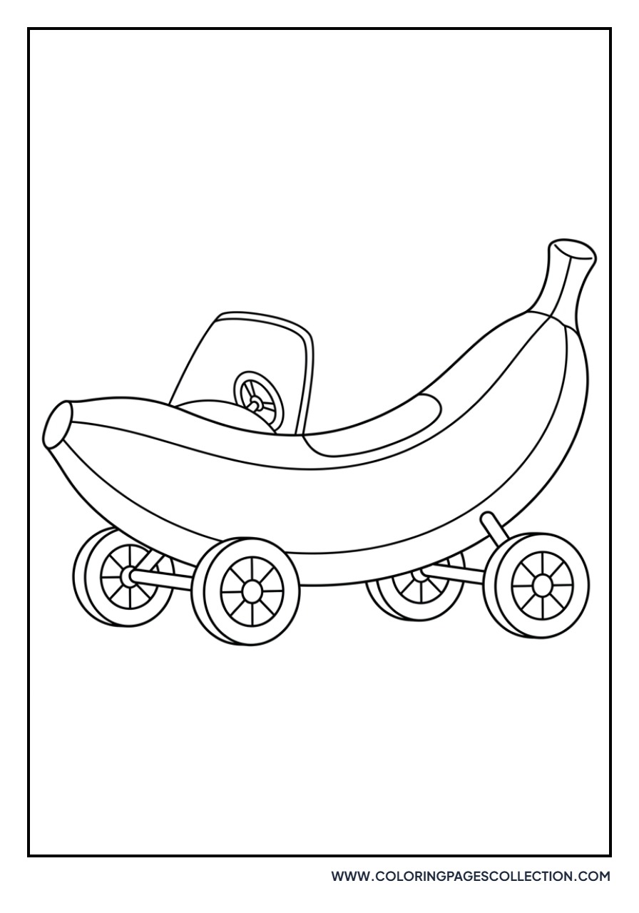 Banana Car Driving