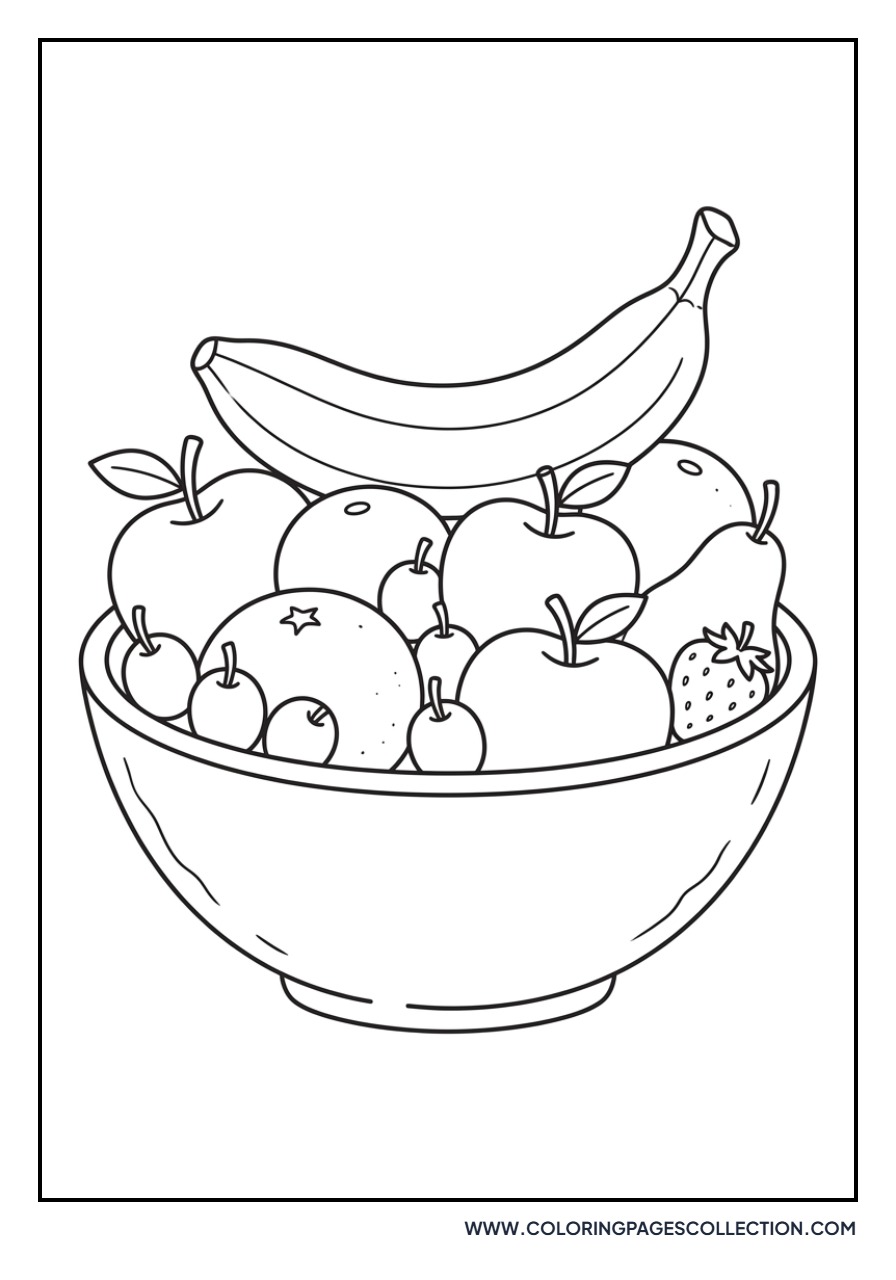 Banana in a Fruit Bowl