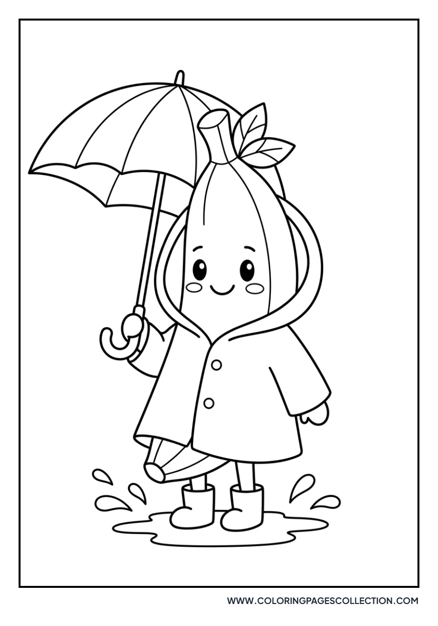 Banana in a Raincoat