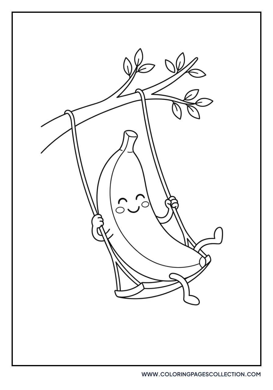 Banana in a Swing