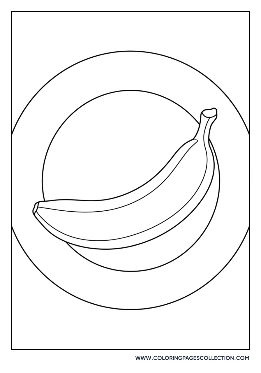 Banana on a Plate