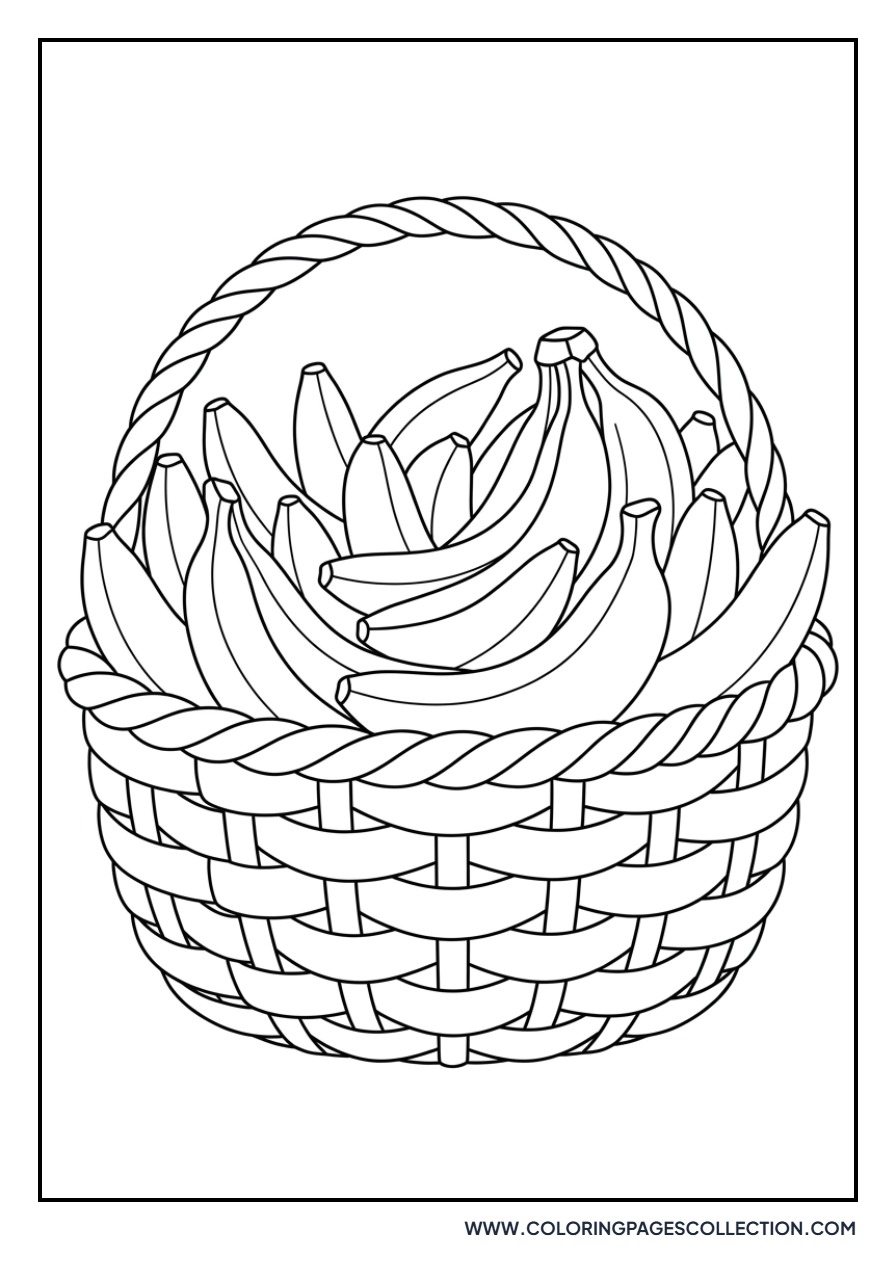 Basket of Bananas