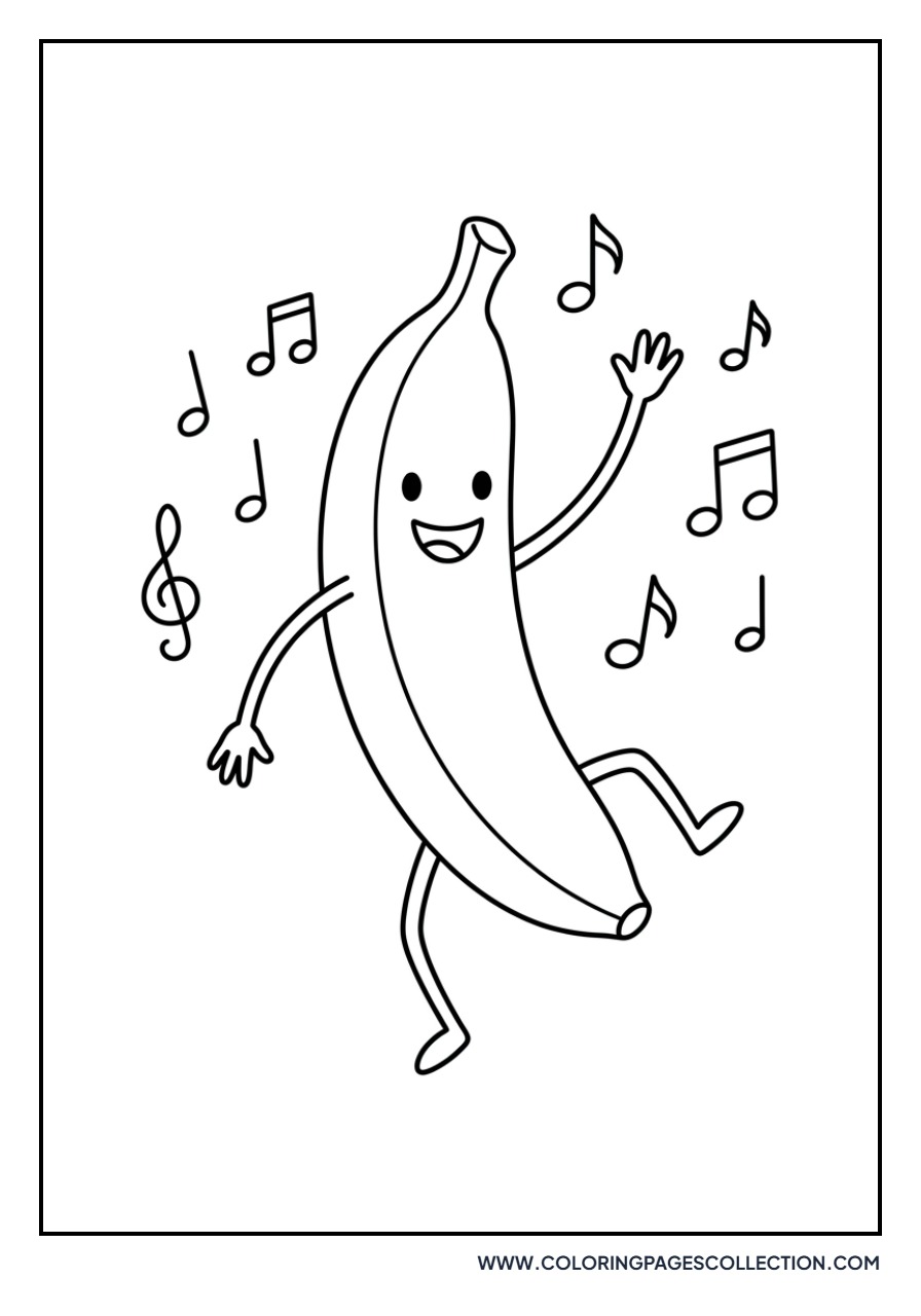 Dancing Banana Character