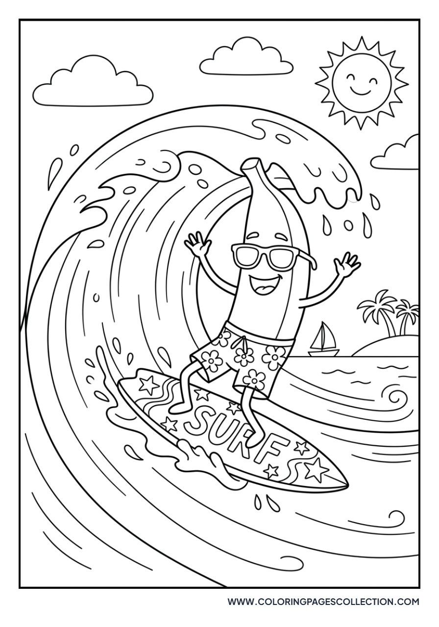 Surfer Banana