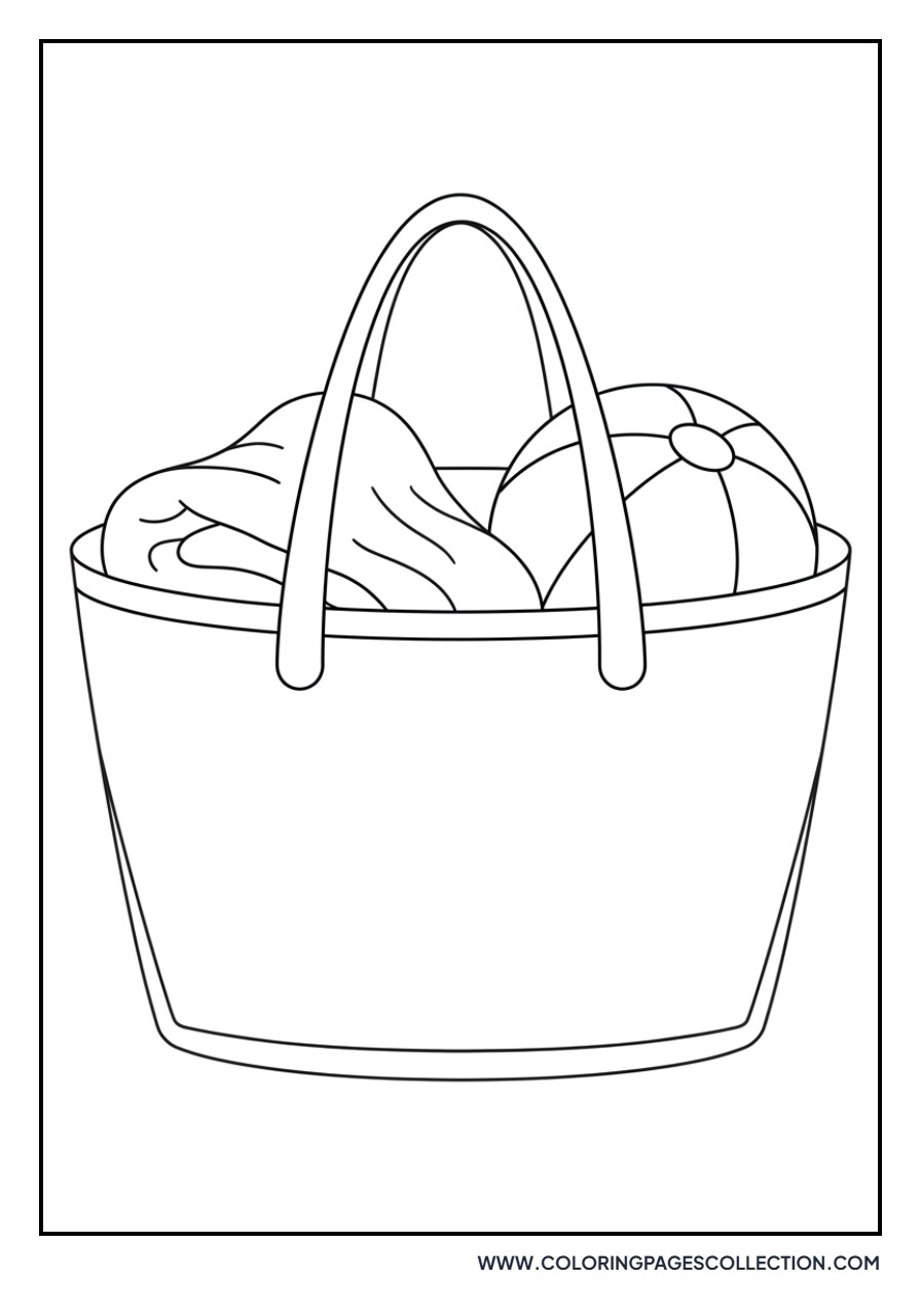 Beach Bag and Toys