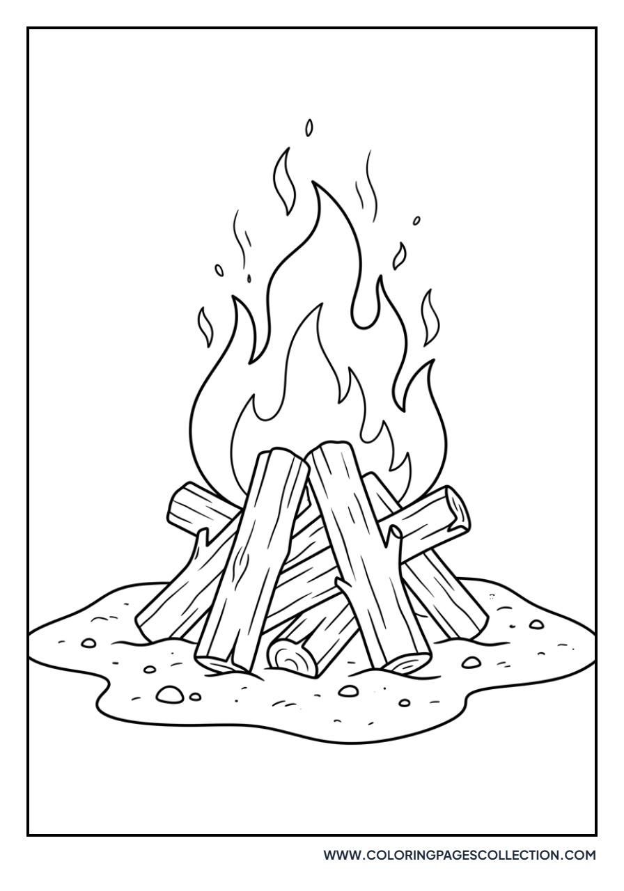 Beach Bonfire