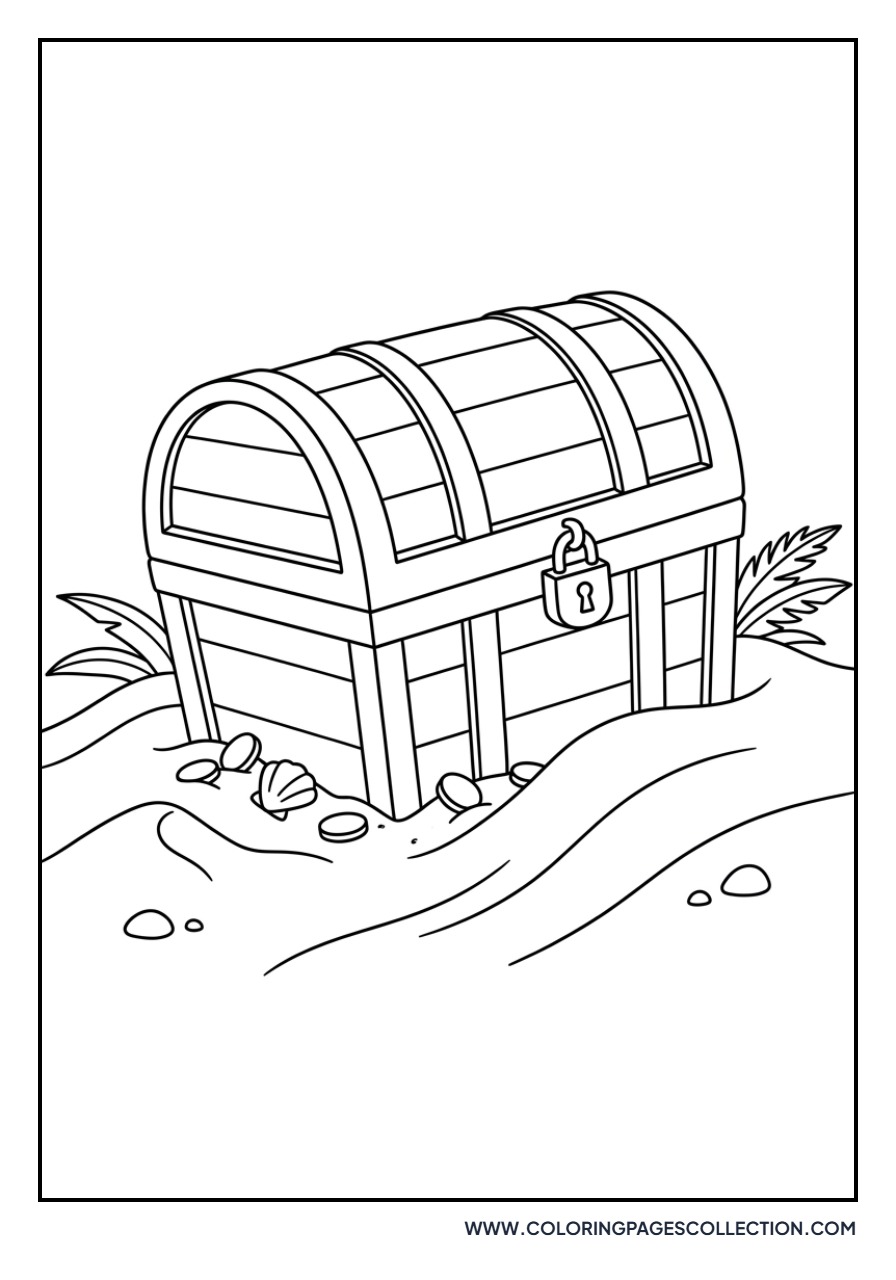 Buried Treasure Chest