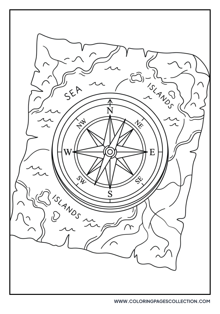 Compass and Map