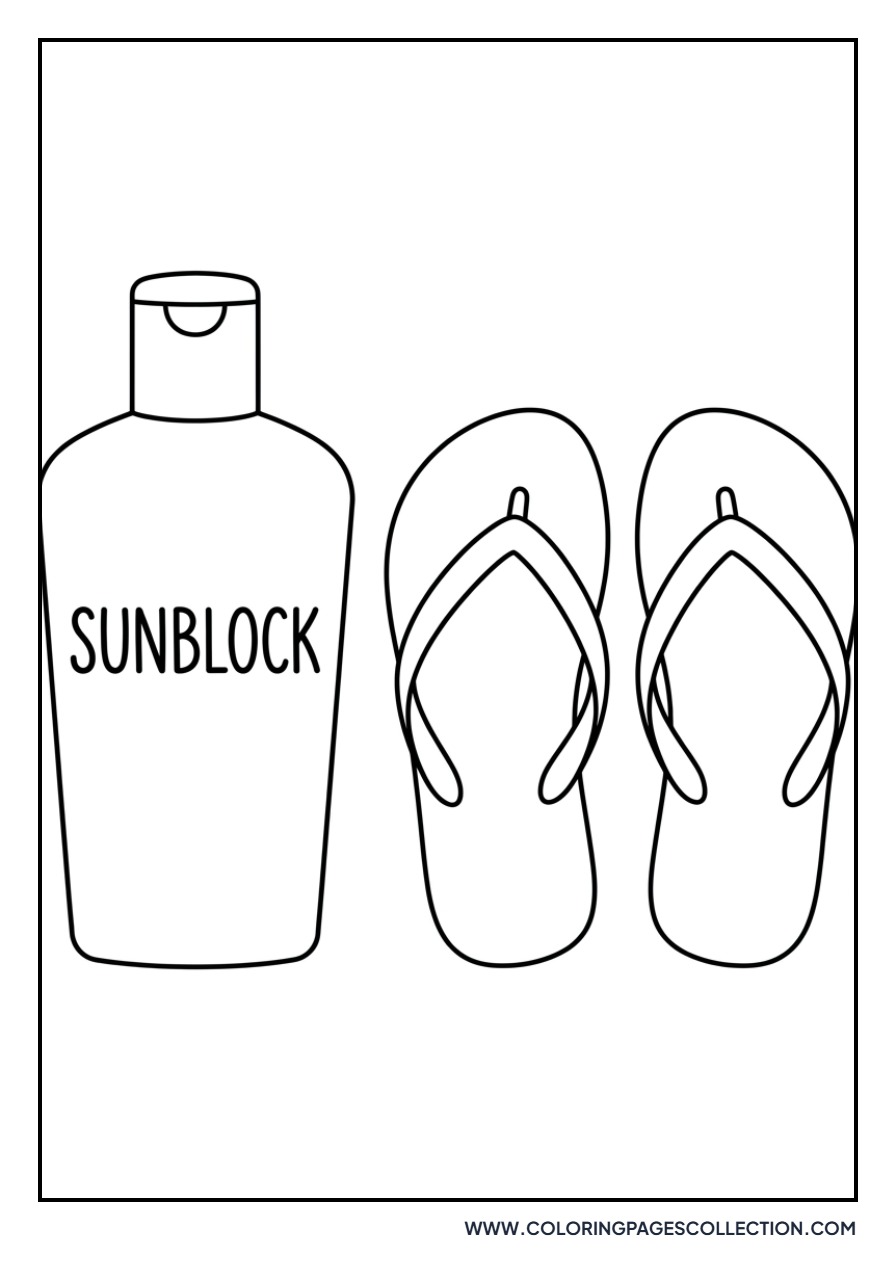 Sunblock and Flip Flops