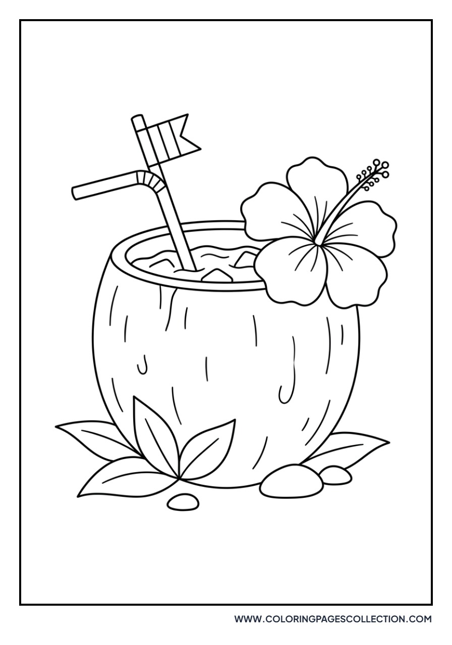 Tropical Coconut Drink
