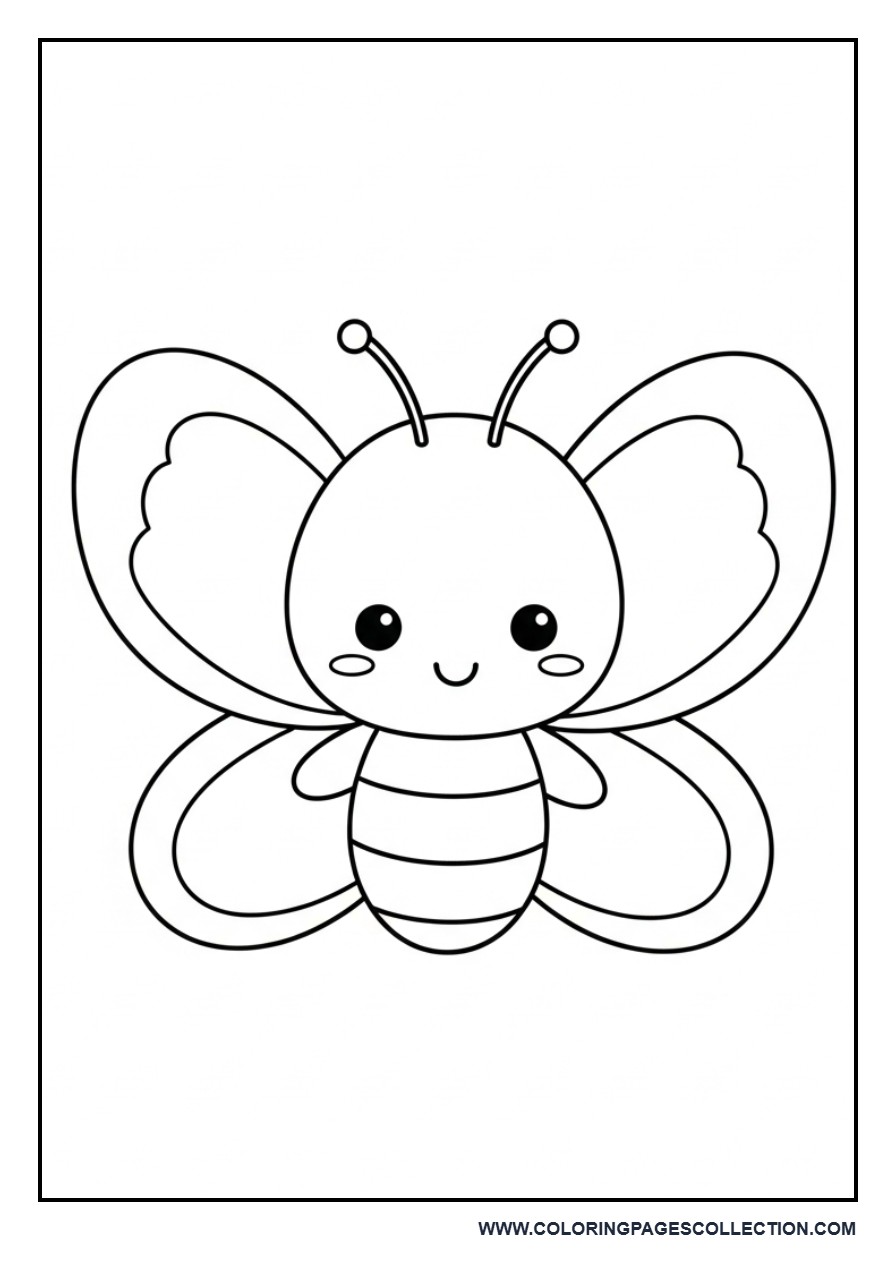 Cartoon Baby Butterfly