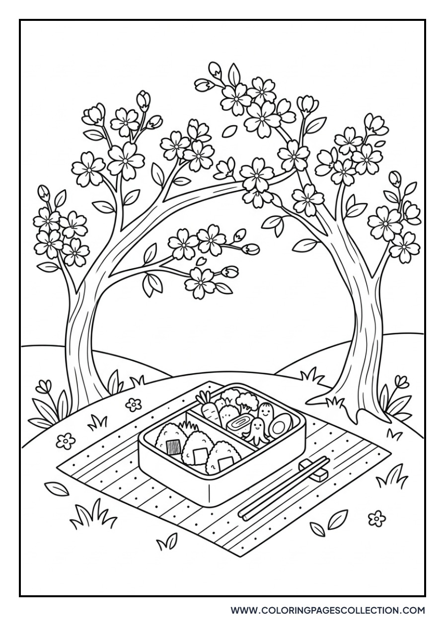 Cherry Blossom Picnic
