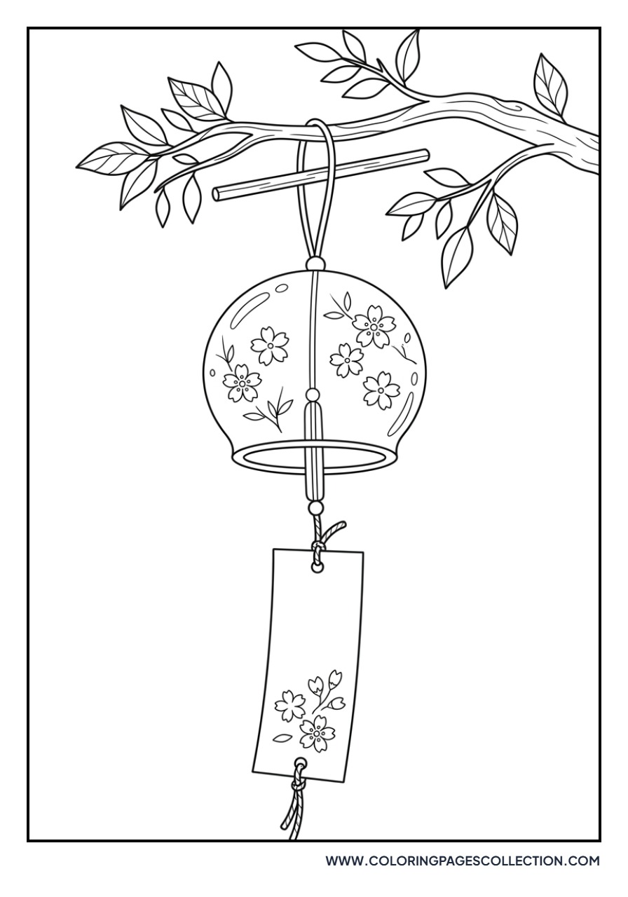 Cherry Blossom Wind Chime