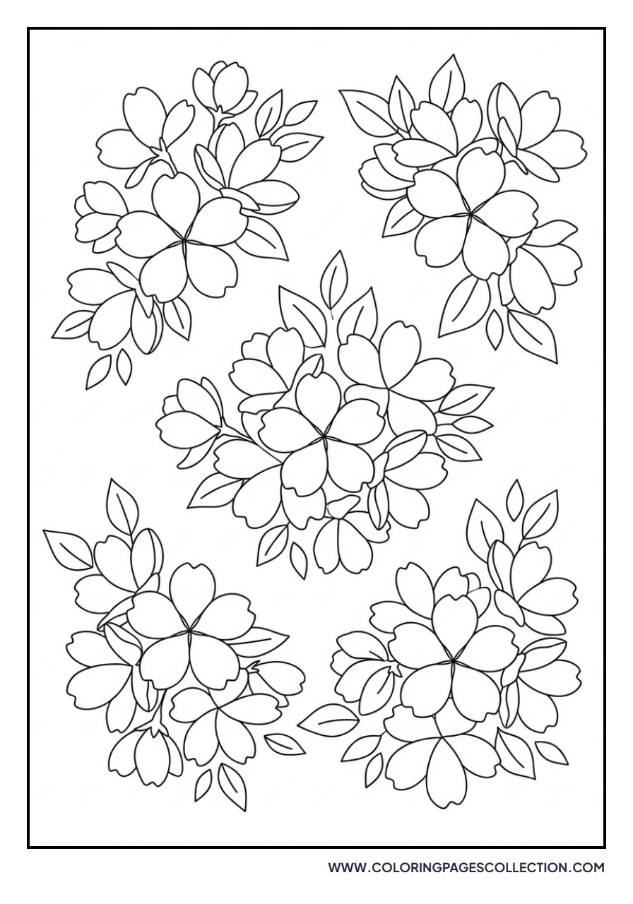 Sakura Notebook Cover