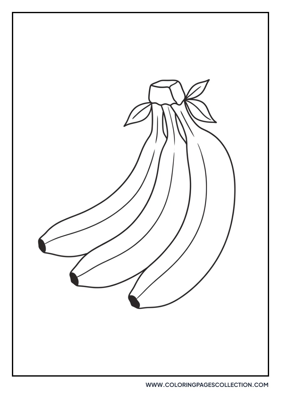 Bunch of Ripe Bananas